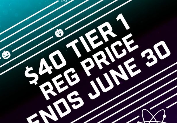 $40 Tier 1 Reg Price Ends June 30th!