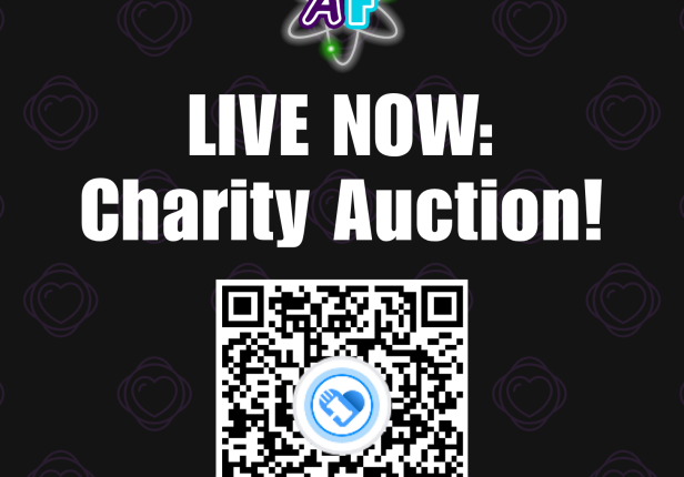 Charity Auction is officially LIVE
