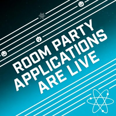 Room Party Applications are Live
